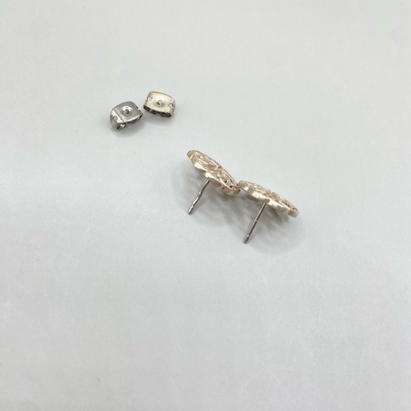 Sterling Silver Celtic Design Post Earrings - Picture 5 of 5